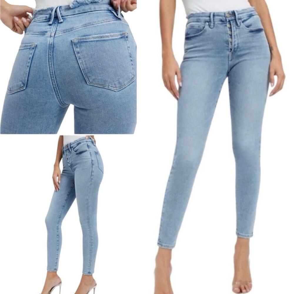 Good American Jeans Good‎ Legs Skinny Indigo
